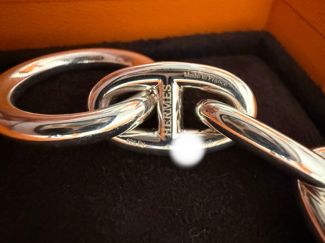 HERMES新品　シェーヌダンクル ブレスレット gm16