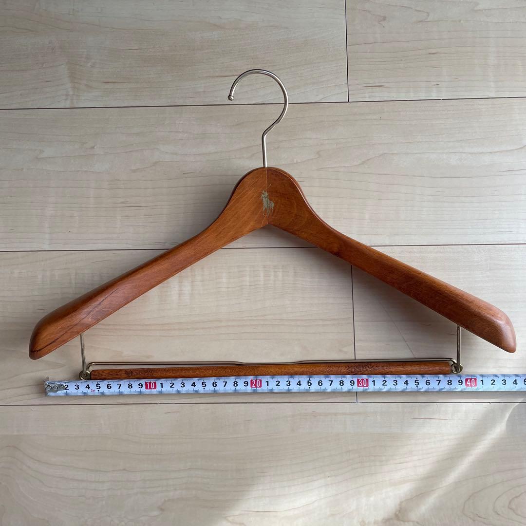 【非売品】ポロラルフローレン　スーツ/ジャケット　木製ハンガー　2本セット