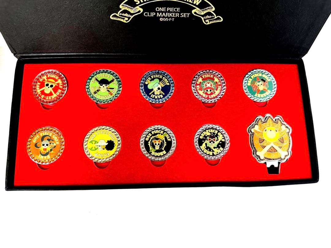 ONE PIECE ストローハットクルー クリップマーカーセット