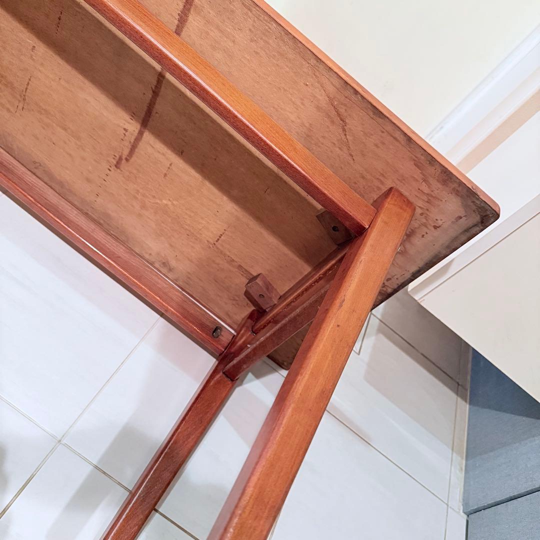 1950-60年代 東ヨーロッパ製 アンティークサイドテーブル