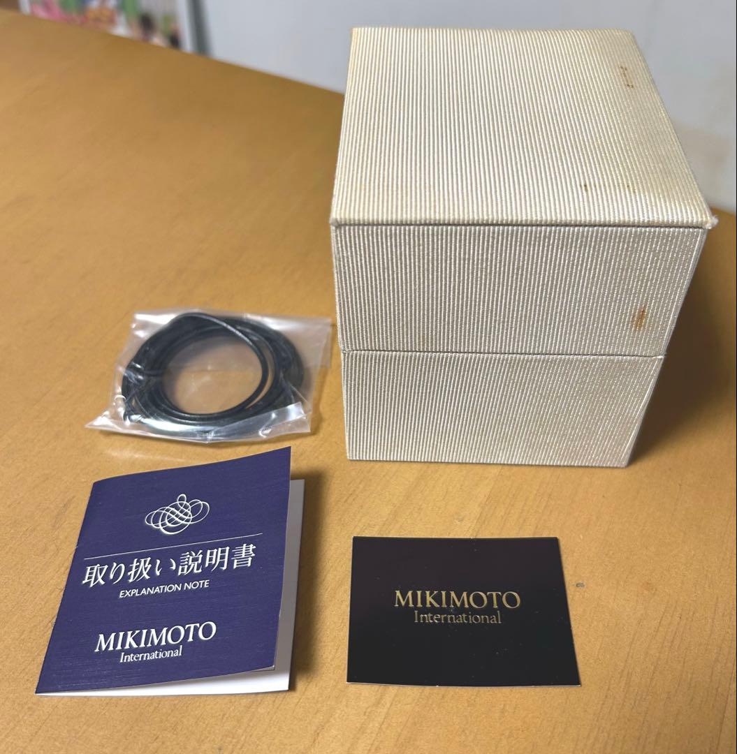 MIKIMOTO レディースウォッチ ブラック