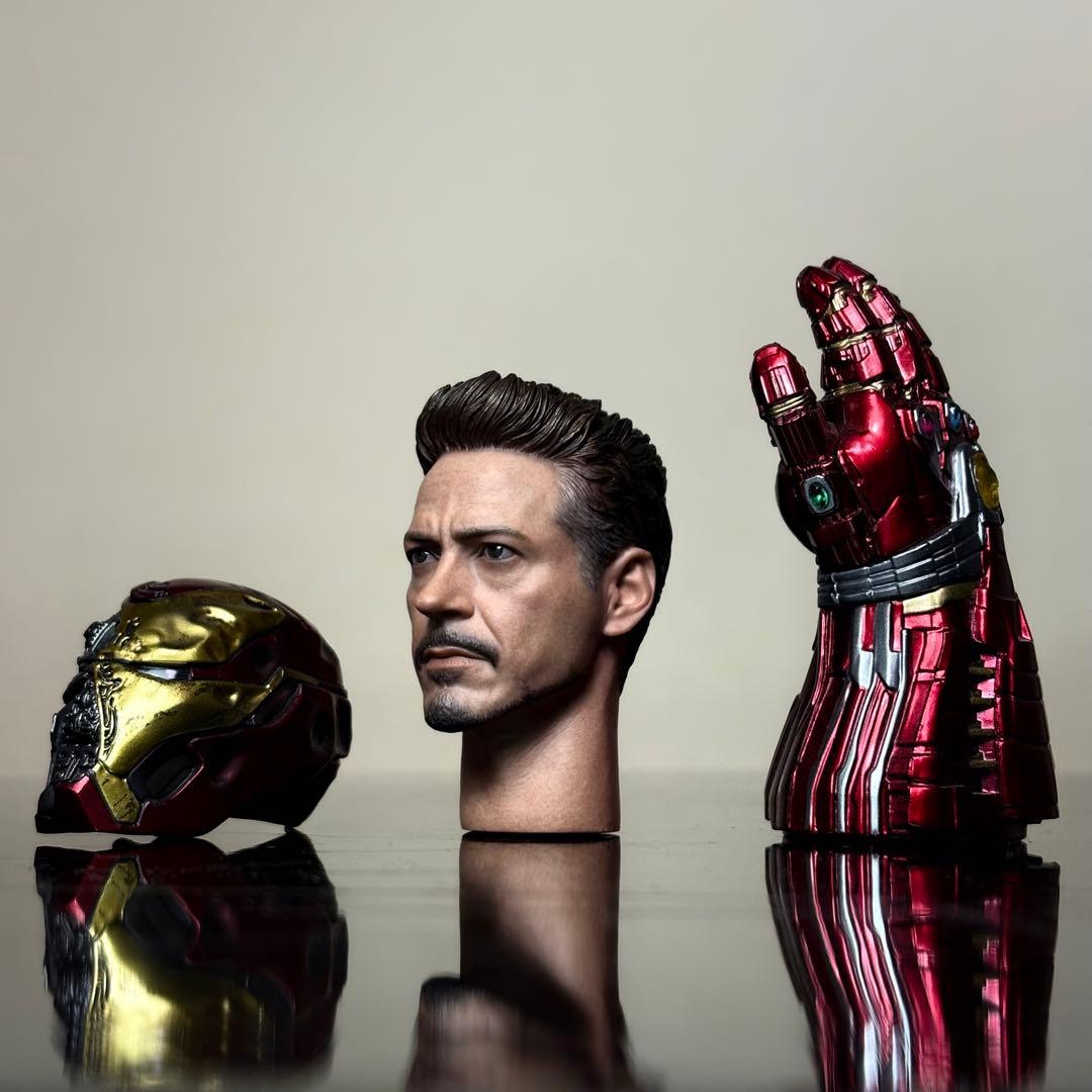 ホットトイズ　トニー•スターク　ヴァリアントヘッド　※おまけ付き