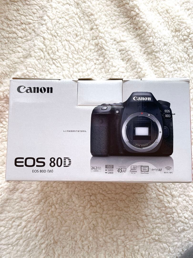 美品 Canon デジタル一眼 EOS 80D ボディ 付属品
