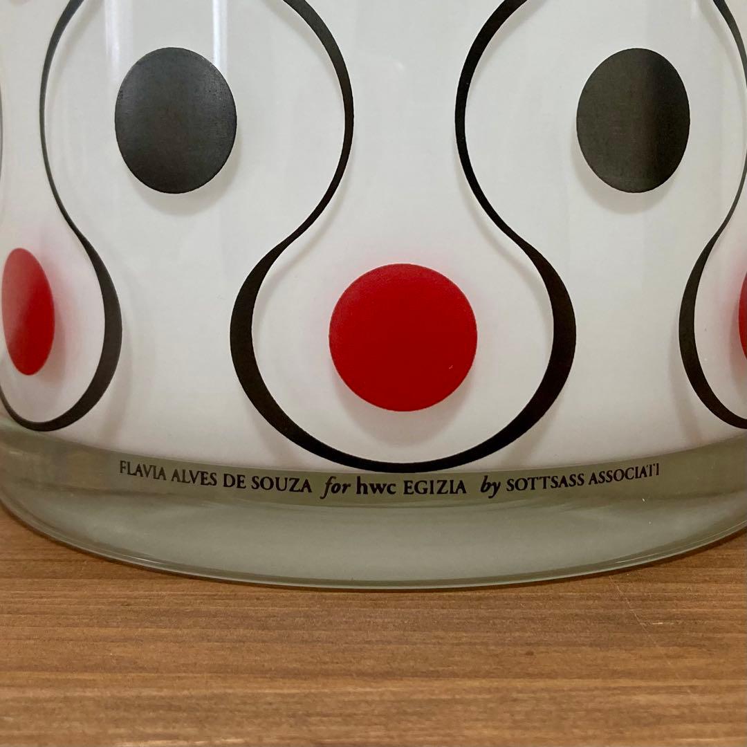 【稀少】ソットサス 花瓶 美品 フラワーベース 北欧 ミッドセンチュリー