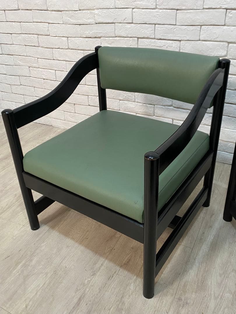 ①【大ちゃん】定価10万　2脚セット　チェア　椅子　座椅子　畳　和室