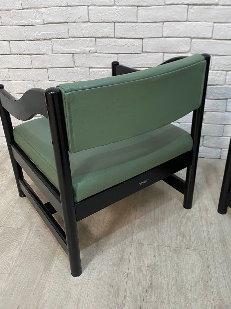 ①【大ちゃん】定価10万　2脚セット　チェア　椅子　座椅子　畳　和室