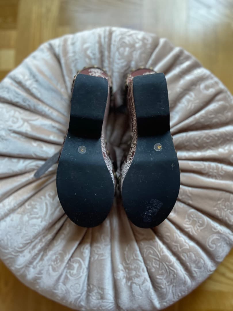 ミュウミュウ　ウェッジサンダル