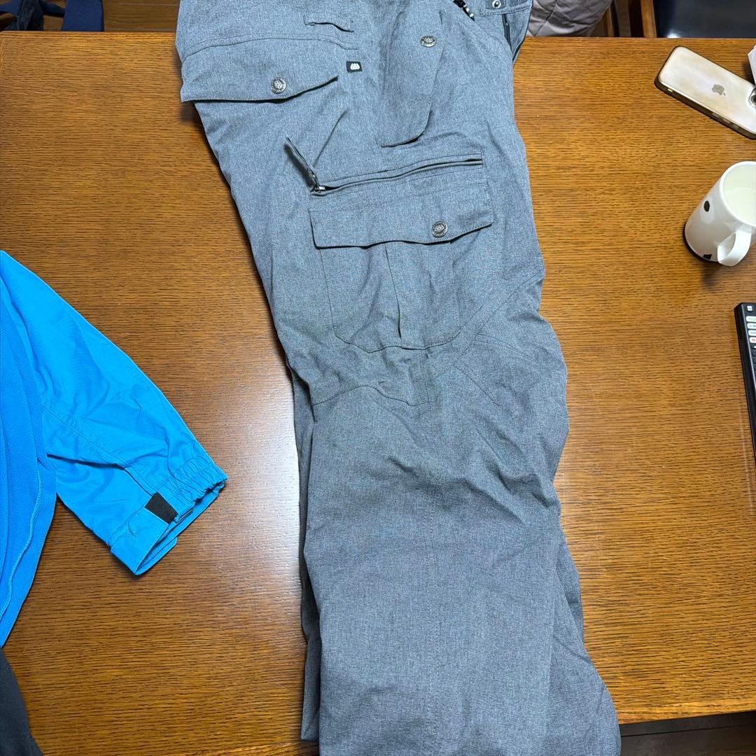 686スノーボードウェア上下セット（インナーセット）メンズS