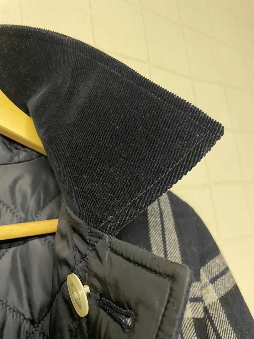 マッキントッシュ フィロソフィー ロングコート リバーシブル