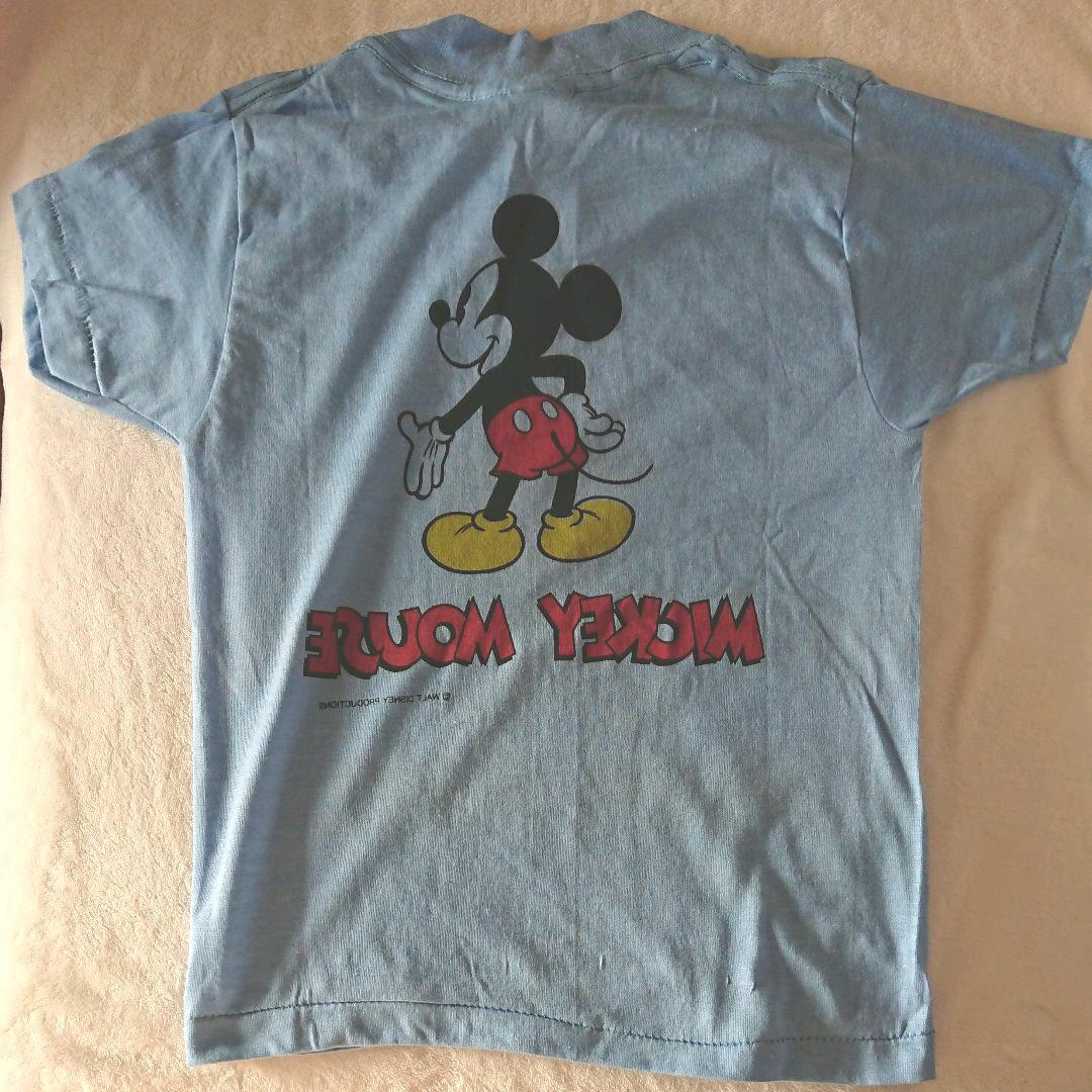 TROPIX TOGS ミッキーマウス 両面染み込みプリント Tシャツ