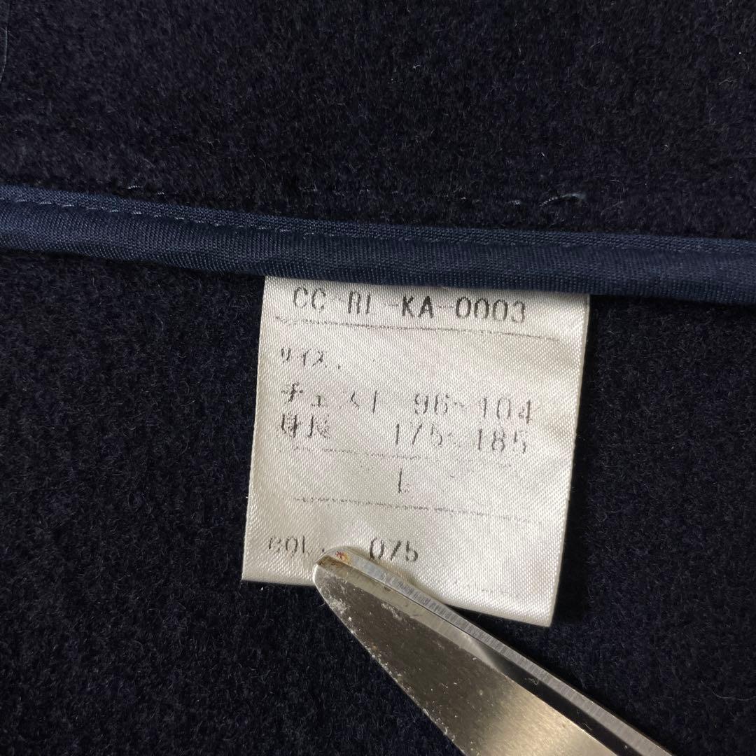 90s ポロラルフローレン ダッフルコート 三角タグ ネイビー L