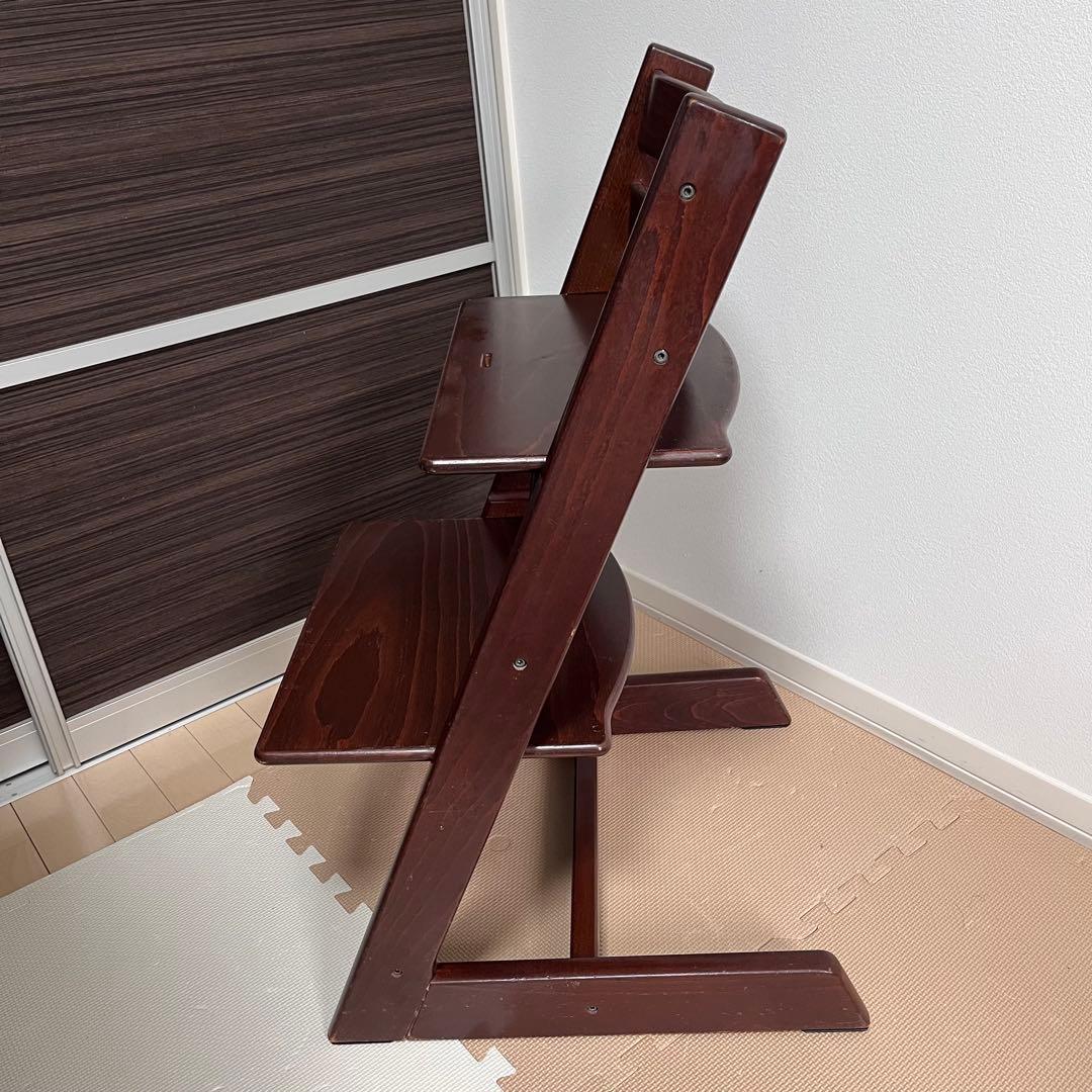 【新型現行品】ストッケ トリップトラップ ウォールナットブラウン　No4