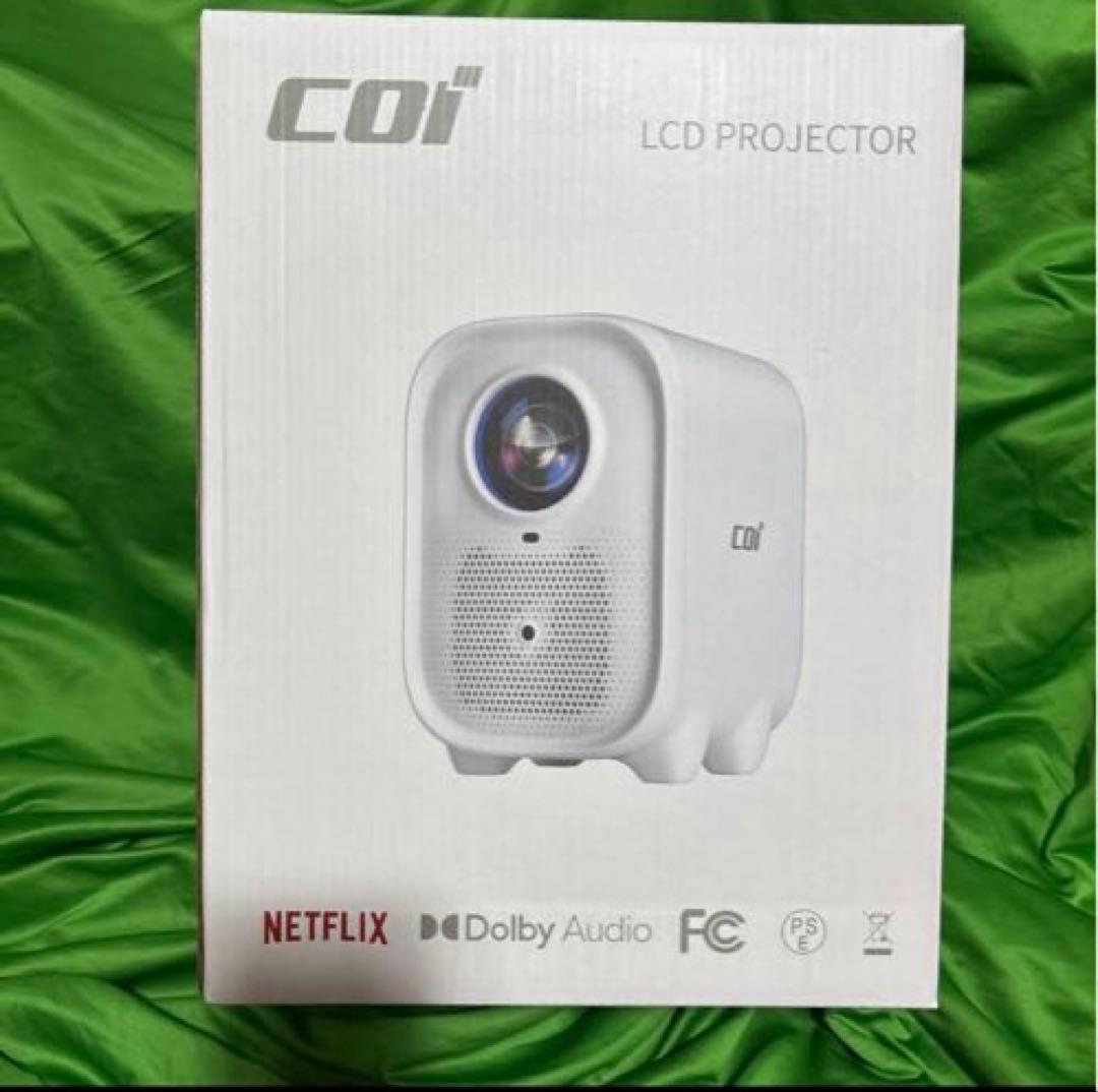 m*y様 Netflix対応 超小型プロジェクター COI ブラック 高画質コン