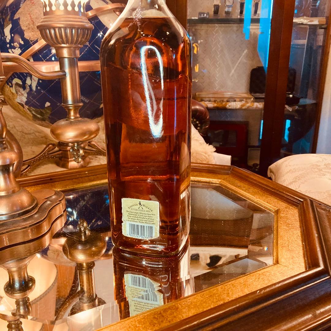 未開封古酒 '80 ジョニーウォーカー ブラックラベル 12年 1L 43％