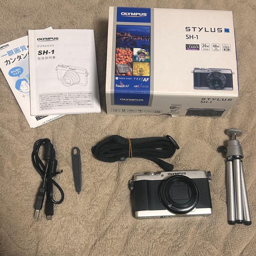 OLYMPUS STYLUS SH-1 コンパクトデジタルカメラ　動作確認