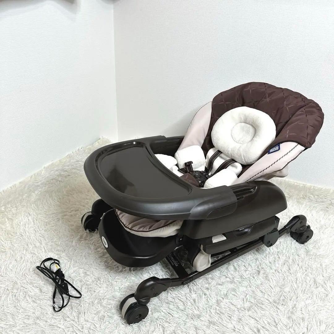 【美品】　Combi ネムリラ AT BEDi 電動　コンビ スイングチェア