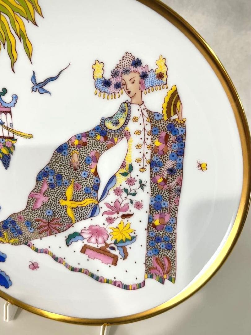 【希少】アウガルテン プレート 1998 絵皿 インテリア