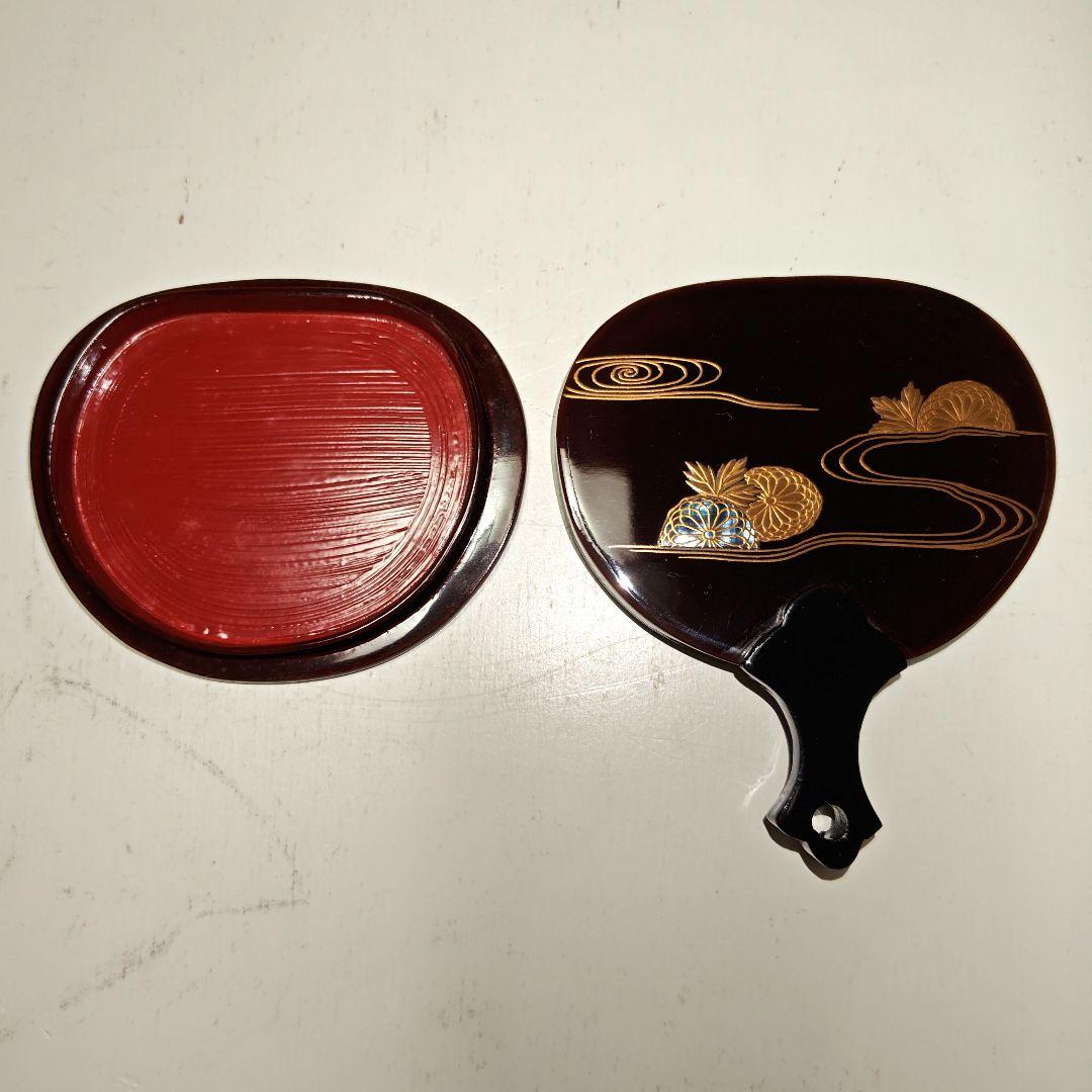 茶道具　筋膜唐草文茶箱