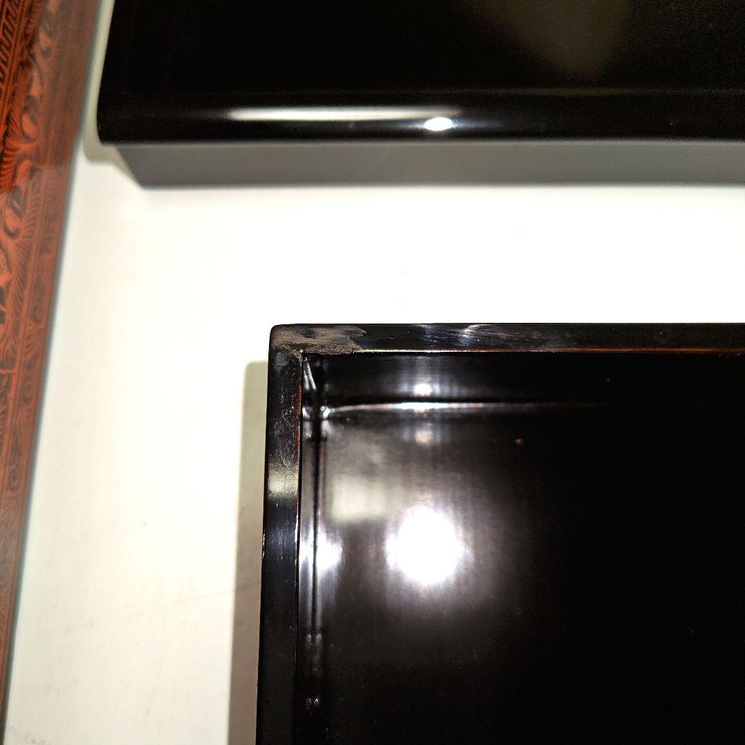 茶道具　筋膜唐草文茶箱