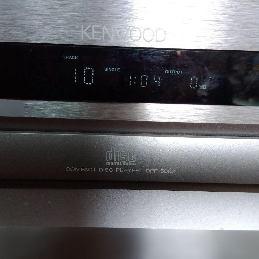 CDデッキ高性能 KENWOOD DPF-5002　 R-SE7 アンプ