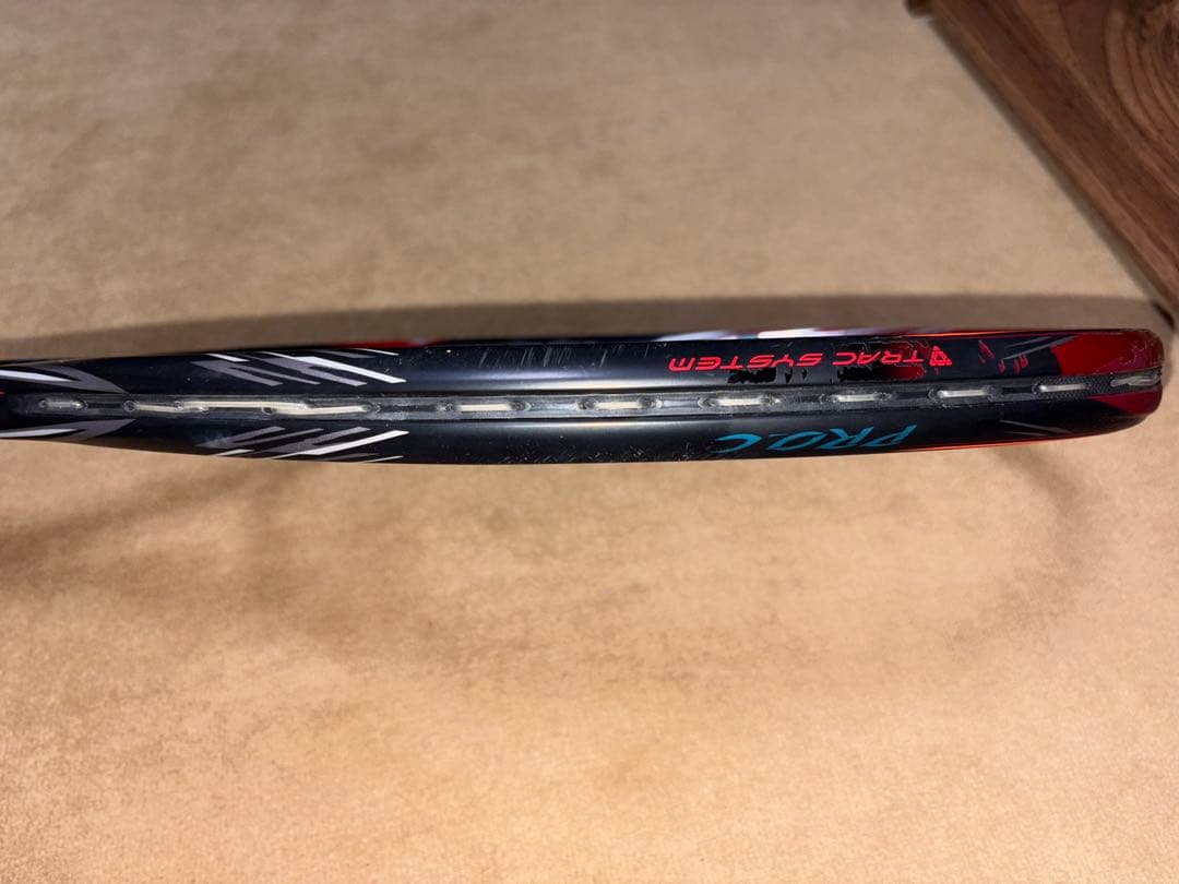 SCUD NVシリーズ テニスラケット 赤黒