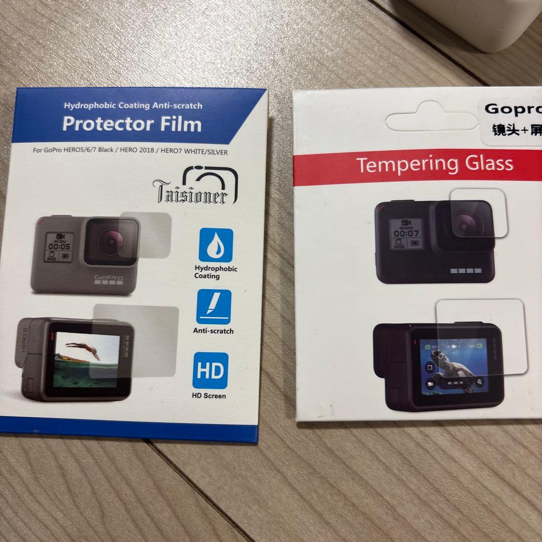 GoPro 7 カメラ 本体+ハンドグリップ+スリーブ+ランヤード