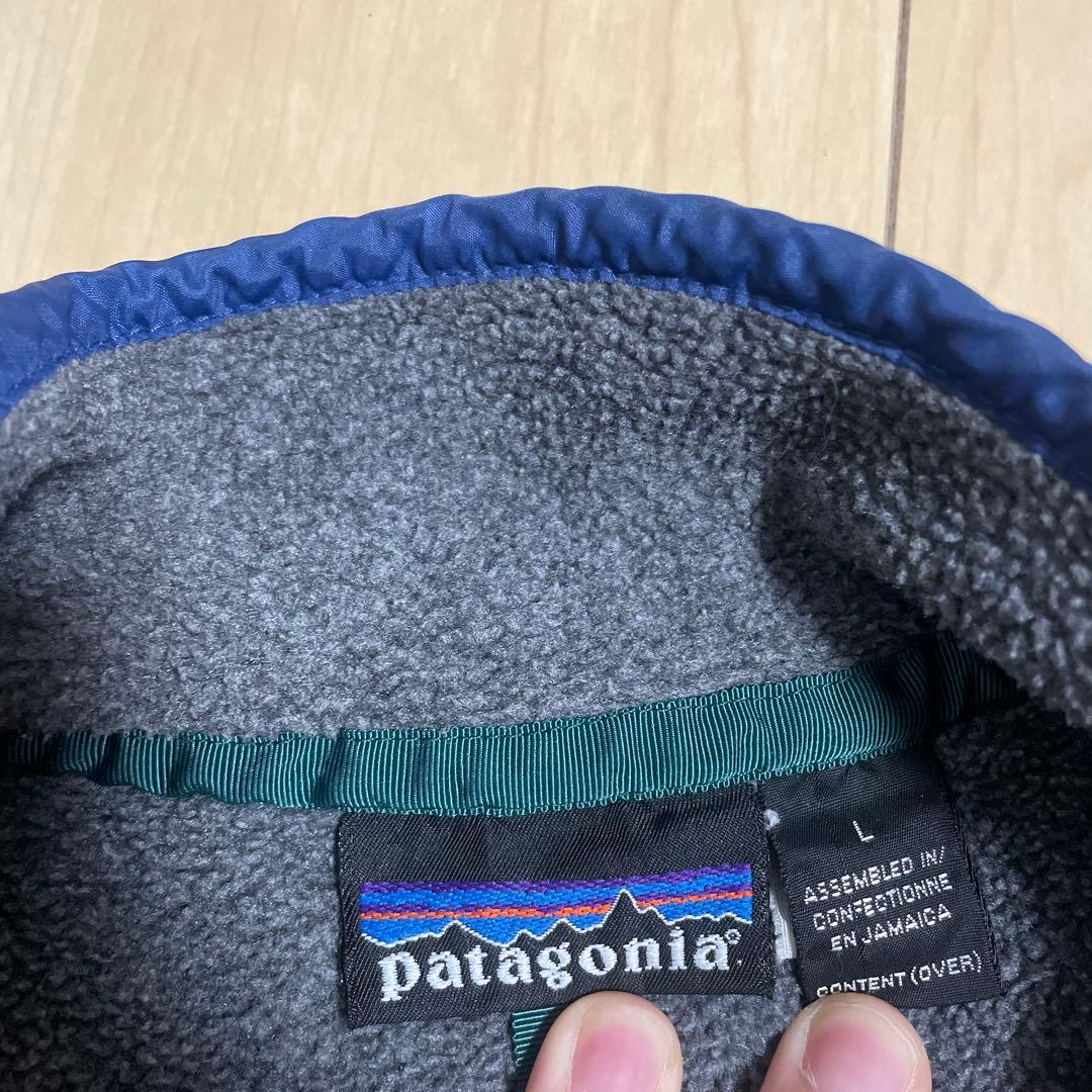 patagonia フリースジャケット Lサイズ グレー