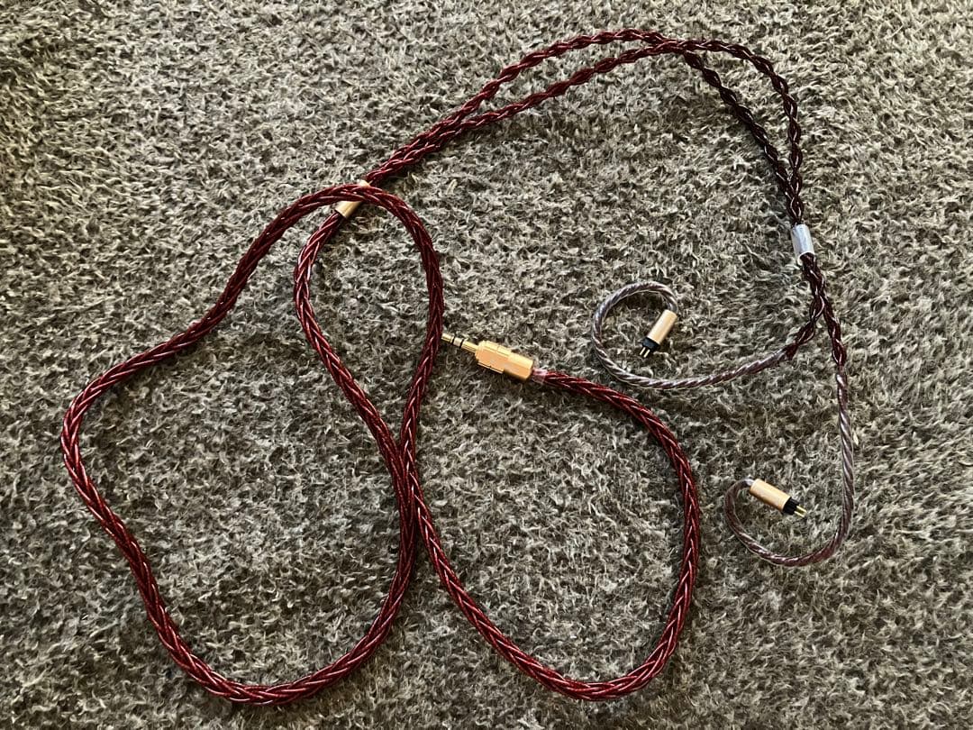 ケーブル・シールド 2pin Beat Audio Vermilion MKIII 8wire