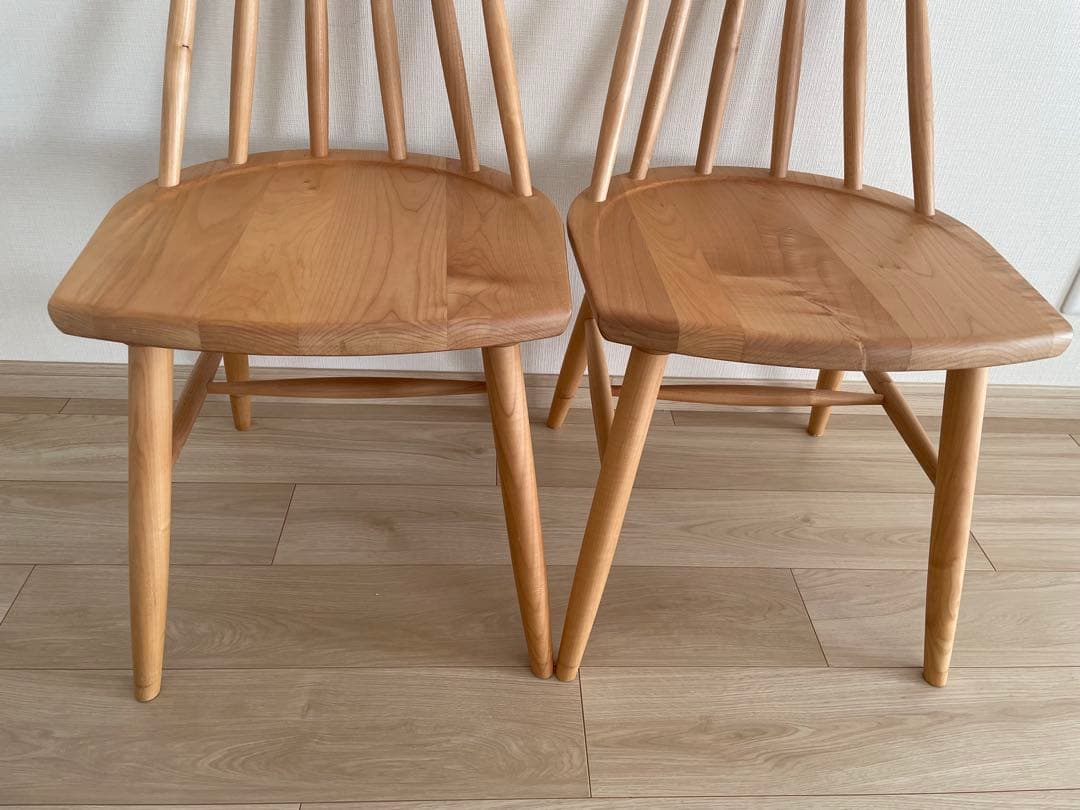 KEYUCA メイシリーズ ダイニングチェア ウィンザーチェア 1脚