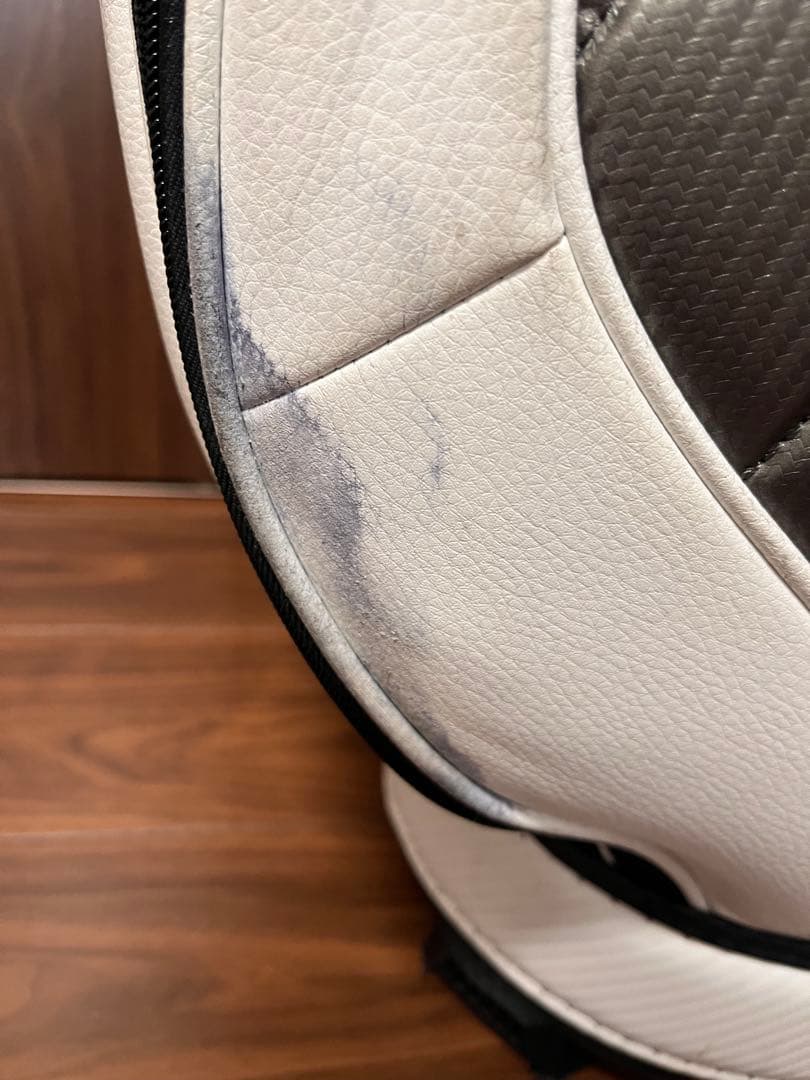 松ちゃんnew balance ゴルフバッグ ホワイト