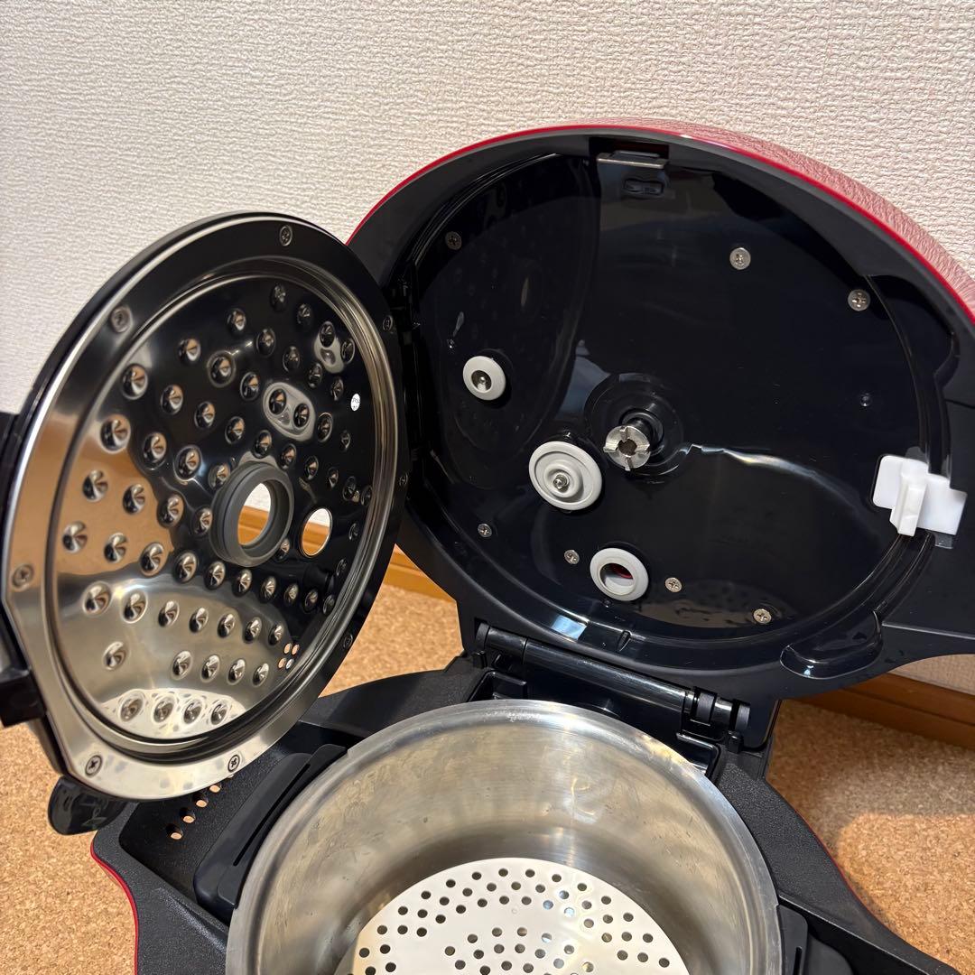 【良品】SHARP ヘルシオホットクック 水なし自動調理鍋 KN-HT99B-R