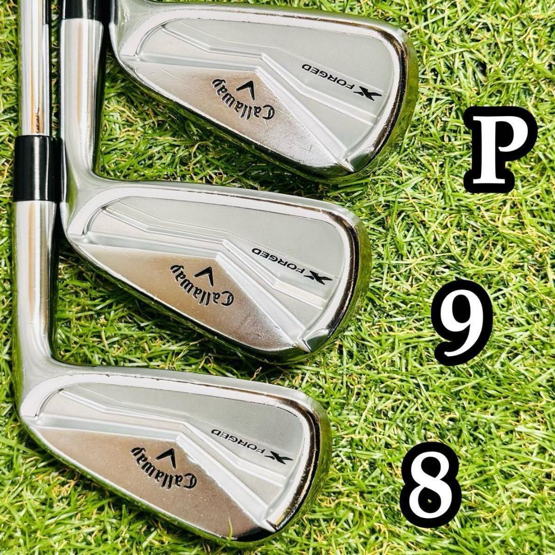 【良品】キャロウェイ Xフォージド 2024 メンズアイアンセット 6本 S