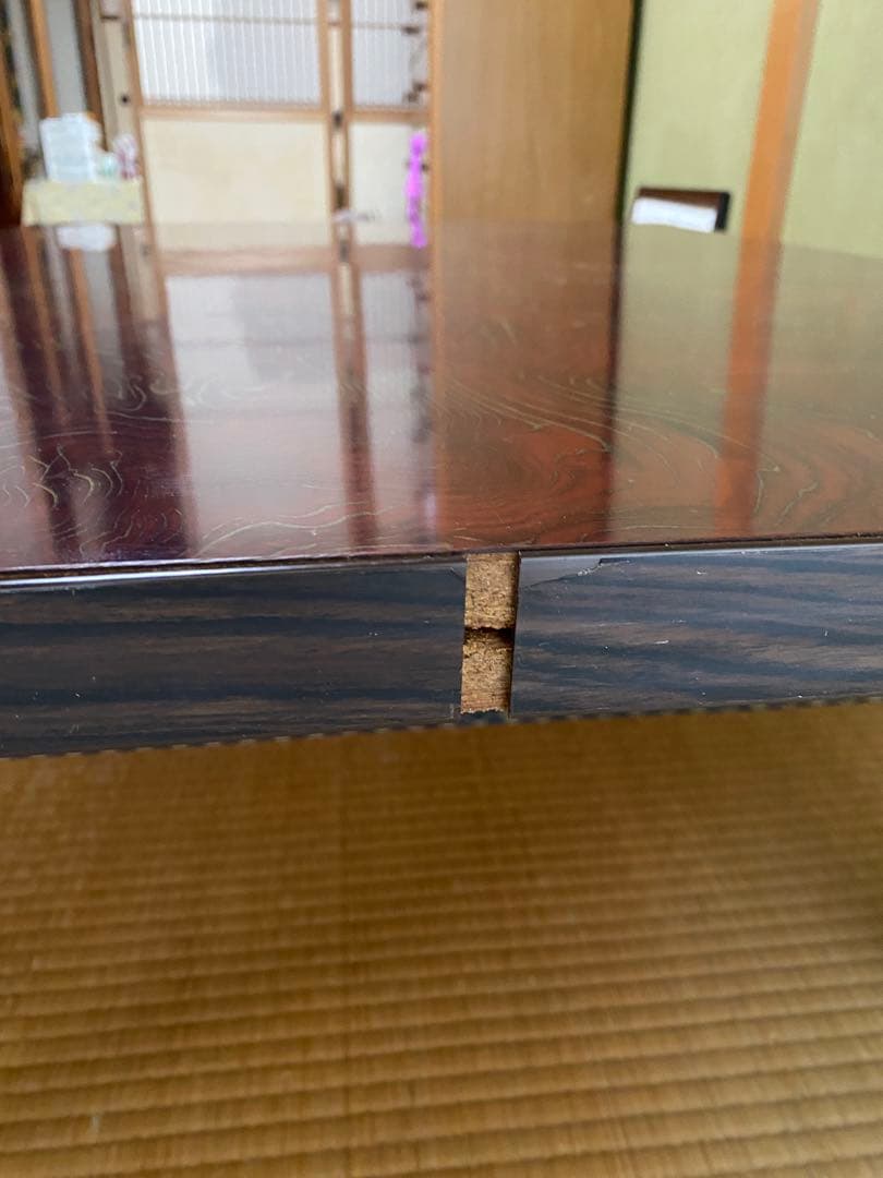 折りたたみ ちゃぶ台 長方形　座卓 昭和レトロ　古民家