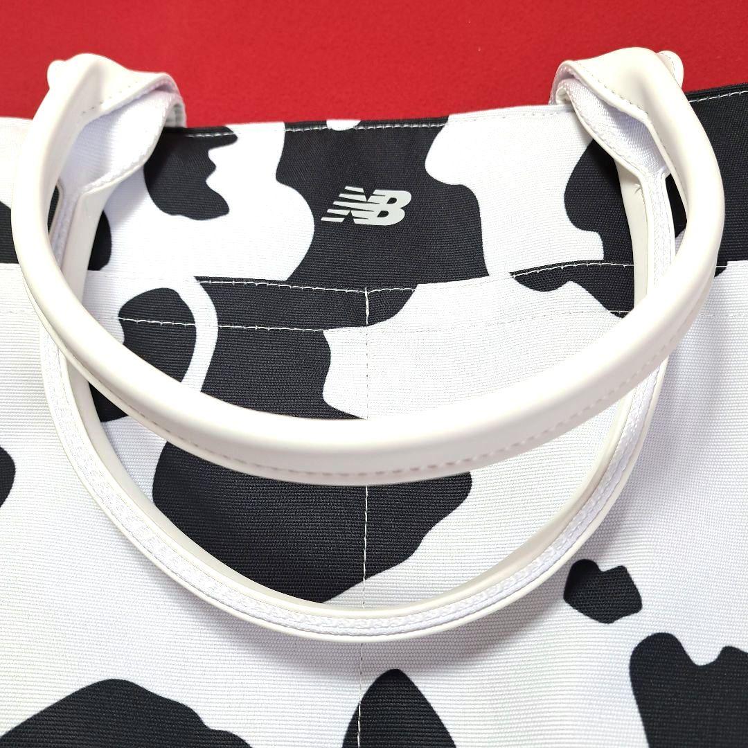 【美品】new balance golf トートバック ボストンテリア柄