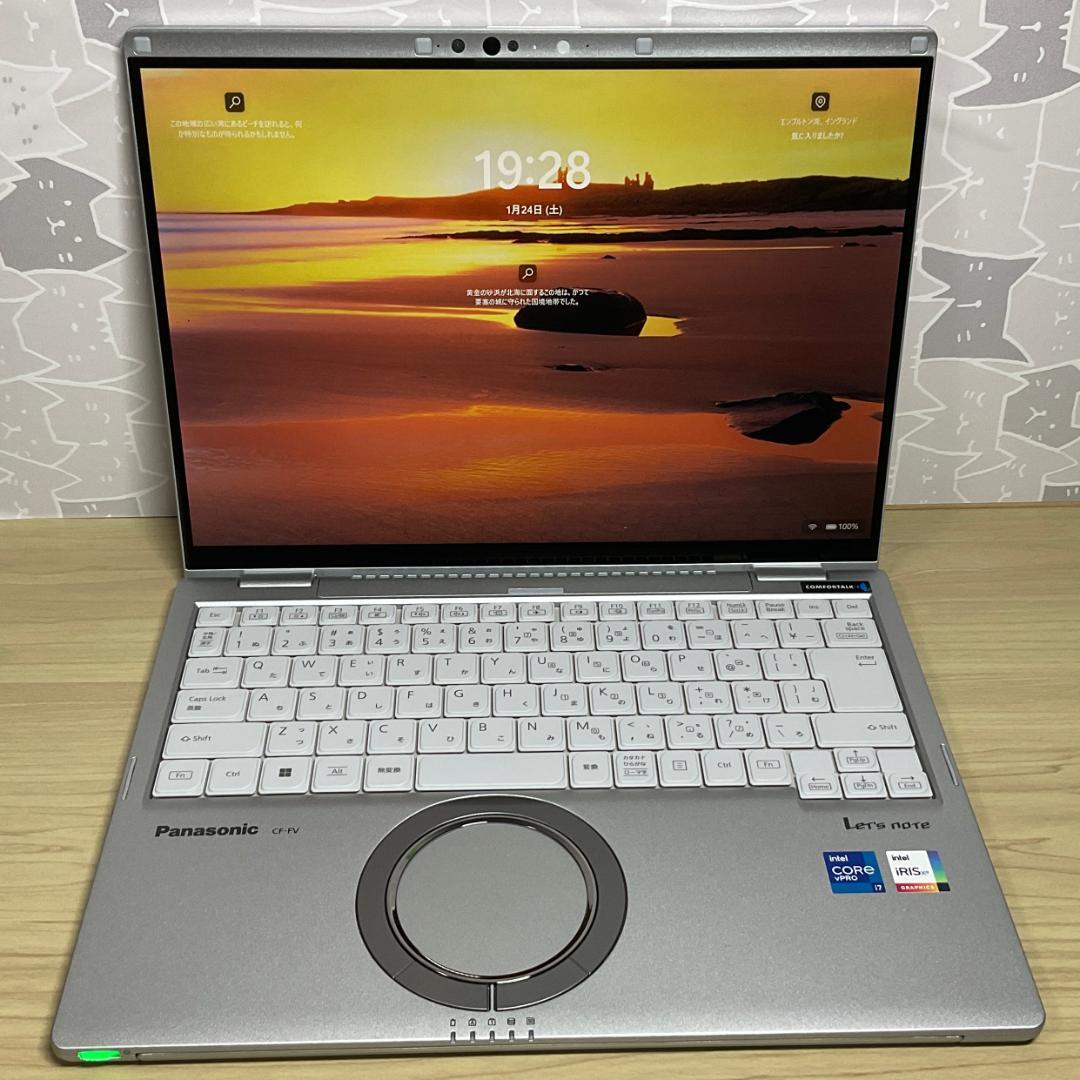 美品＞Let's CF-FV1 i7/32G/SSD1TB新品/Office付