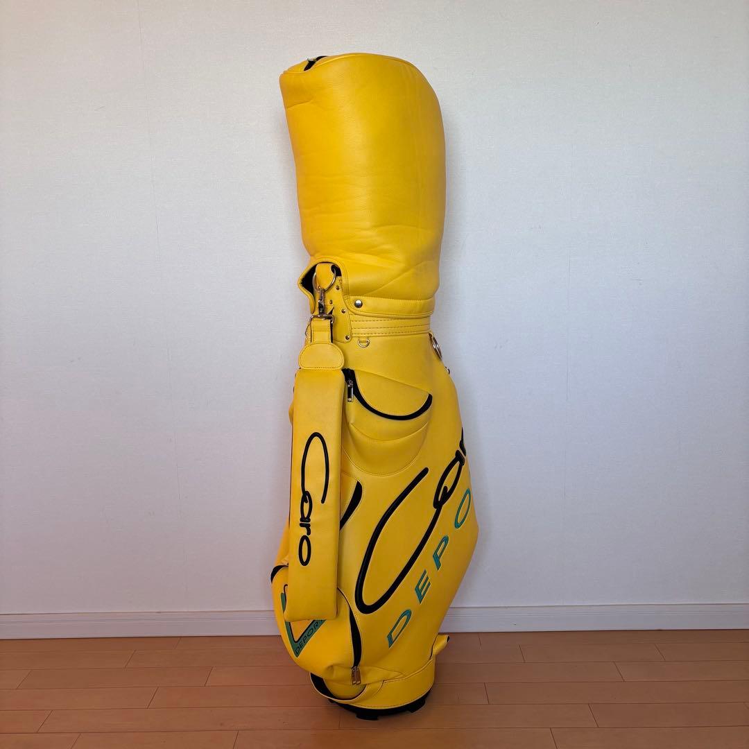 キャディバックCAROキャロNEW BOXER USA YELLOWゴルフバッグ