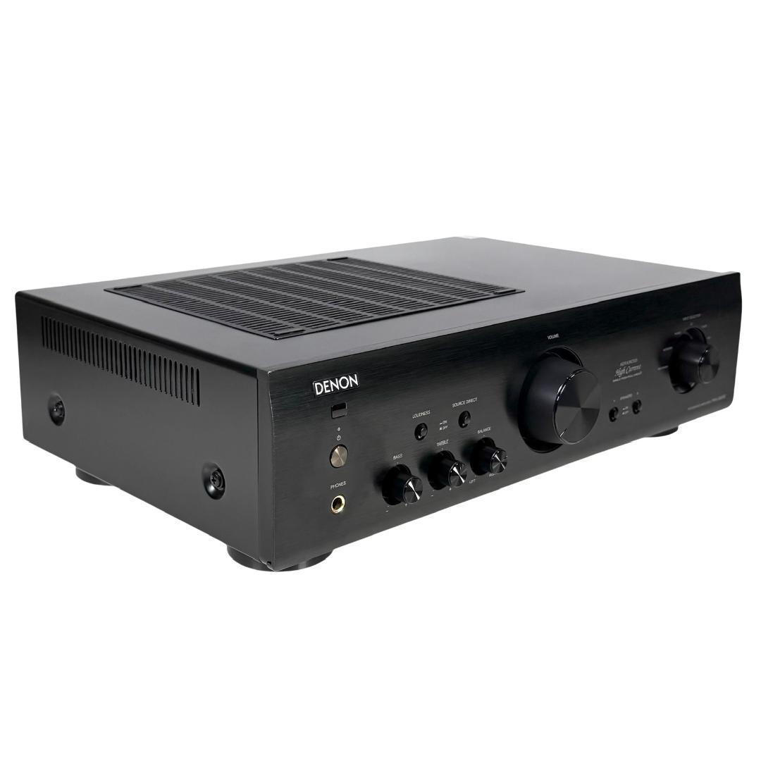 Denon プリメインアンプ エントリークラス ブラック PMA-390RE