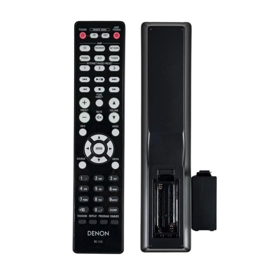 Denon プリメインアンプ エントリークラス ブラック PMA-390RE