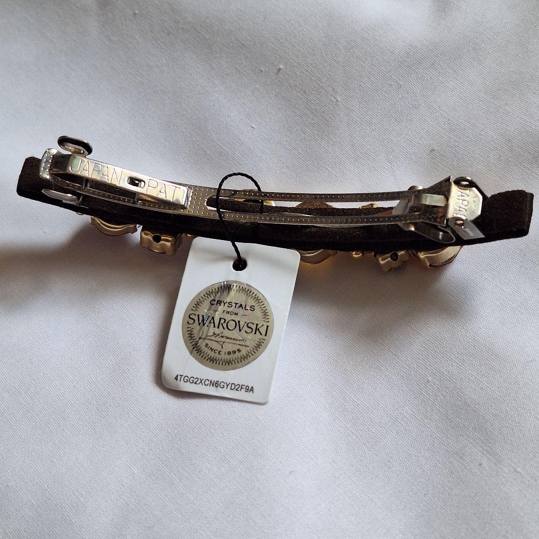 【新品 未使用】Complex bizコンプレックスビズ バレッタ　ブラウン