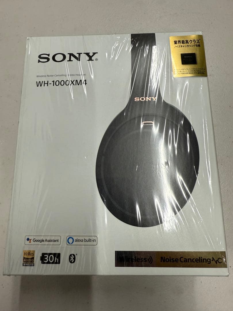 SONY WH-1000XM4本体(ワイヤレスヘッドホン)と付属品