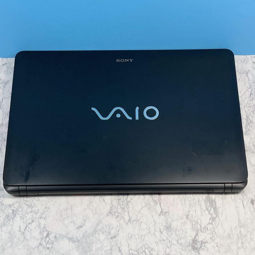 大量保存✨すぐ使える初期設定済✨オフィス/カメラ✨VAIOブラックノートパソコン