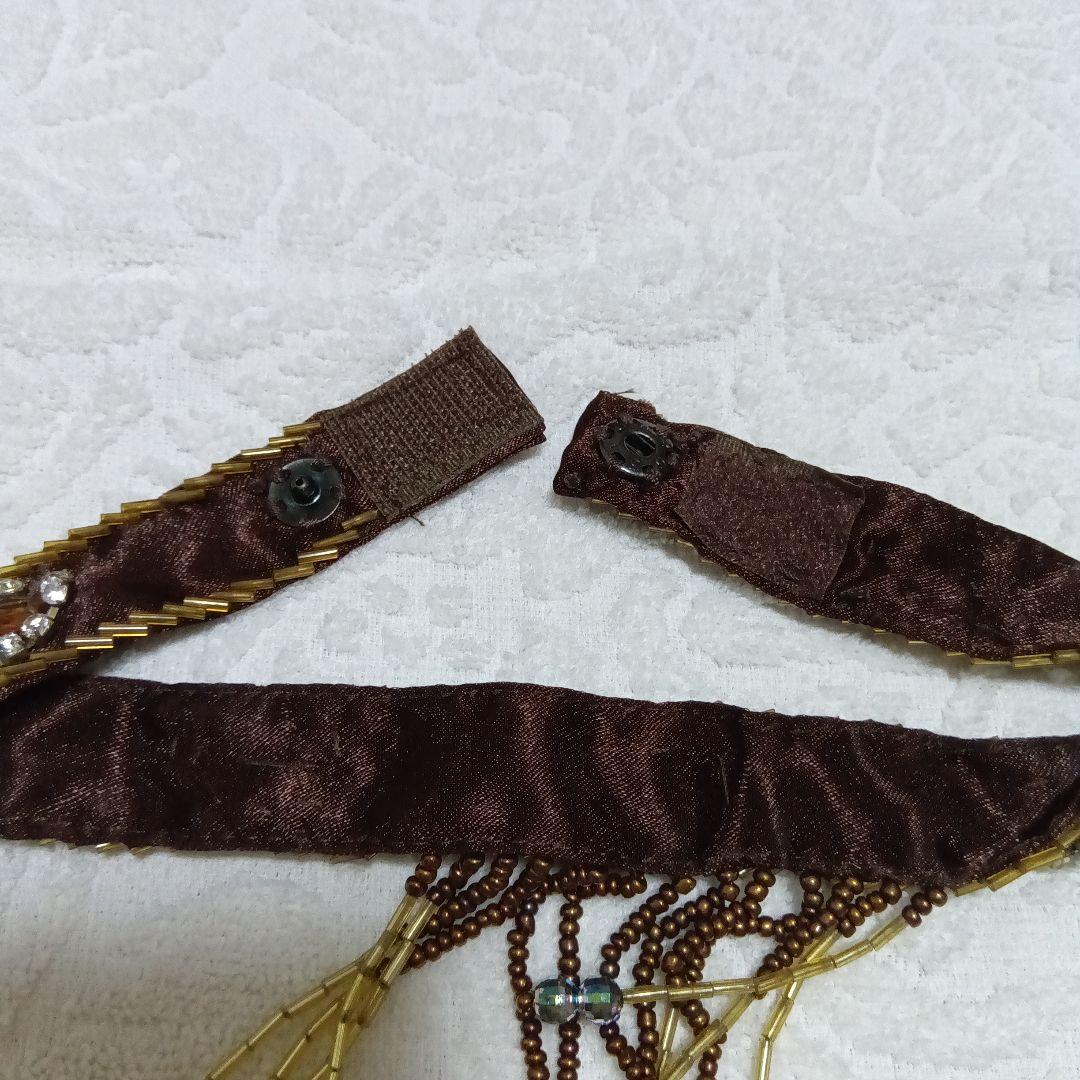 ベリーダンス　衣装　4点セット（ブラ・スカート・アーム・チョーカー）