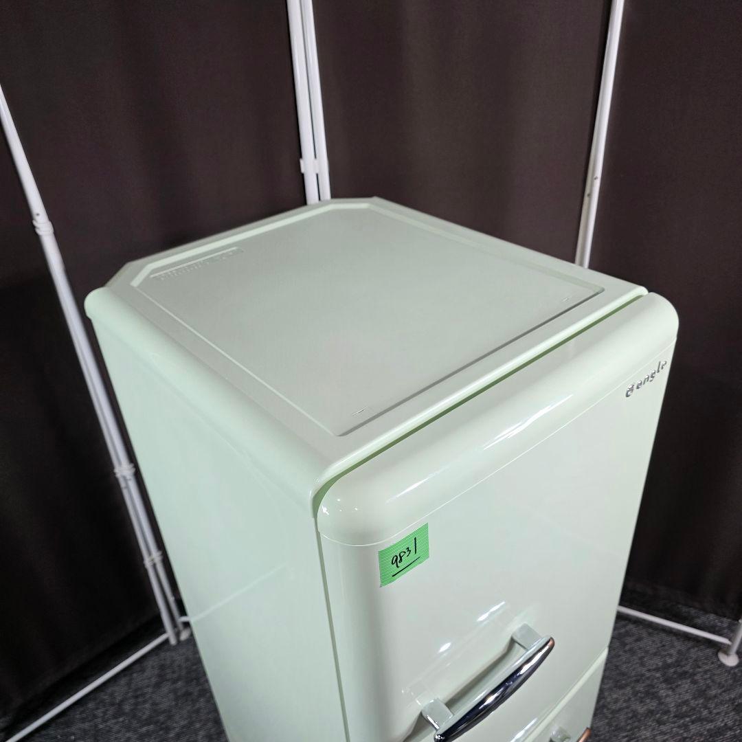 9831送料無料！レトロデザイン！eangle 2ドア 冷蔵庫