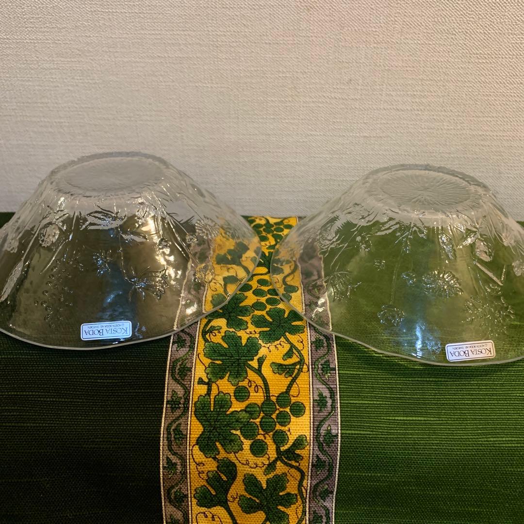 【未使用】コスタボダ　KOSTA BODA デザートボウル 5個　北欧