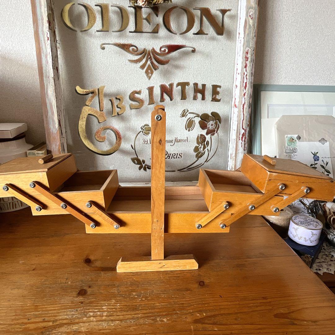 ちょっと小さめサイズのソーイングボックス