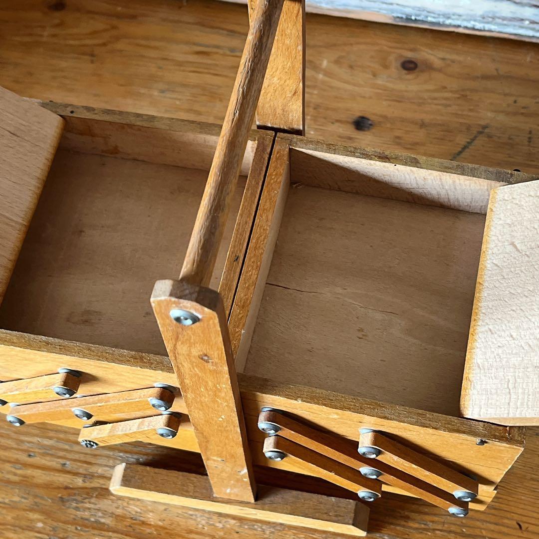 ちょっと小さめサイズのソーイングボックス