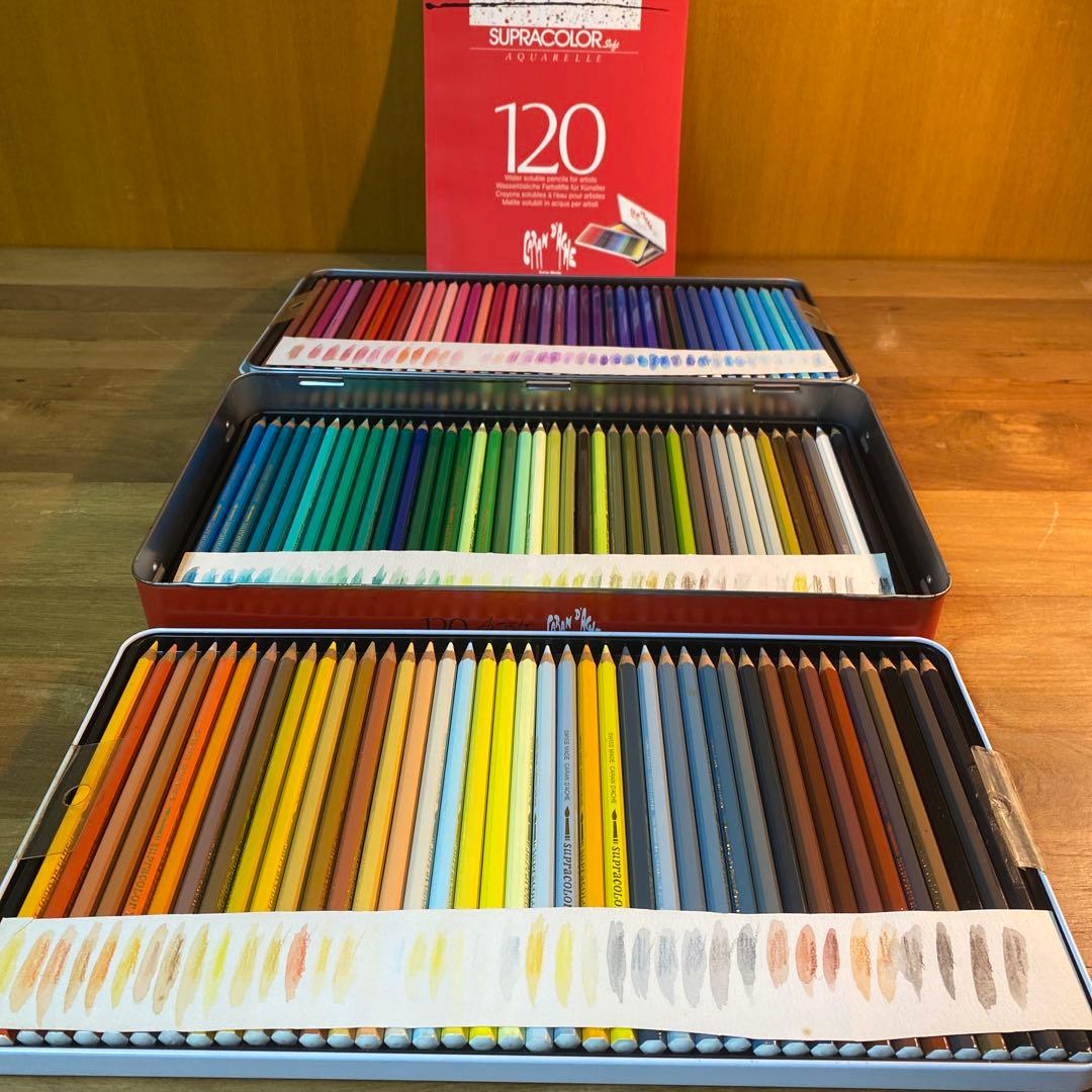 カランダッシュ 120色 スプラカラーソフト 水彩色鉛筆 スイス製