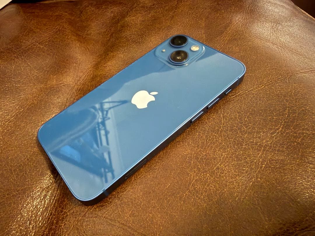 iPhone 13 mini ブルー 256GB 極美品 バッテリー容量100％