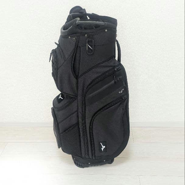 美品 ミズノ キャディバッグ 10.5型 14分割 MIZUNO ゴルフバッグ
