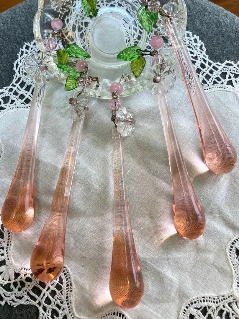 シャンデリア　（1890年）　ドロップパーツ　 ムラーノ アンティーク